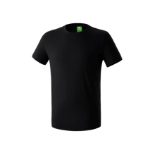 Erima Sport-Tshirt Basic Teamsport (100% Baumwolle) schwarz Herren